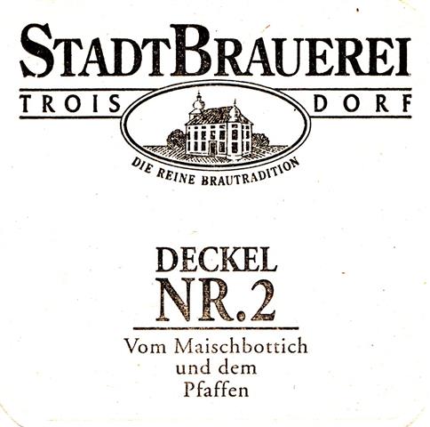 troisdorf su-nw stadt deckel 1a (quad185-deckel 2-schwarz)